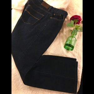 Ralph Lauren-Dark blu/ bootcut jeans. Sz 10
